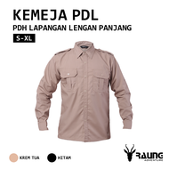 RAUNG ADVENTURE - Kemeja PDL PDH Lapangan Lengan Panjang / Kemeja Gunung Lengan Panjang - Bahan Katu