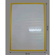 Yellow Picture Frame 53x38 cm. 53x38 Cm.yellow (Add Color To Your Memories With A Minimalist Design 