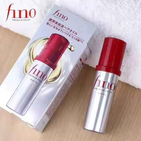 Fino Little Red Riding Hood Hair Care Essence Oil Repair Frizzy Dry Curly Perm Dye Hair Care Oil 70m
