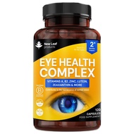 Eye Health Complex-Rhodochlorogen and Zeaxanthin Supplement, Rich in Vitamin A, B2 and Zinc, 120 Cap