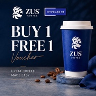 ZUS COFFEE BUY 1 FREE 1 Discount Promo Voucher - Instant Redemption | Malaysia OTP Use Only 🇲🇾