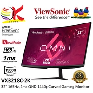 VIEWSONIC 32" VX3218C-2K QHD @165HZ  / 34" VX3418C-2K UWQHD @180Hz CURVED GAMING LCD MONITOR (1MS, V
