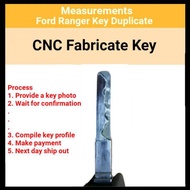 [KC060] Ford Ranger Key Cut Service with CNC machine accuracy 99.9%