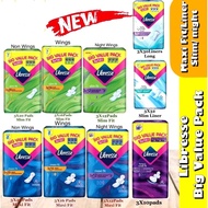 Libresse Pads & Panty Liner - Big Value Pack -PACK PALING JIMAT/LIBRESE/LIBREESE/PAD WANITA