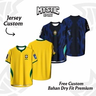 Brazil World Cup 2026 Home Away Jersey Football Jersey/ Retro Jersey/ Unisex Custom Jersey/