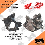 Honda ADV 160 front stay cover left right kiri kanan 100% original 50311 50312 K0W NA0