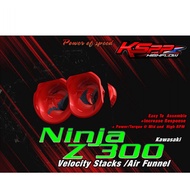 Ninja300 Z300 Horn Mouth Velocity stack Ninja300 Z300 AirFunnel Ninja300 Z300 [KSPP]