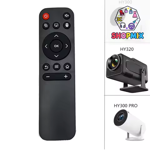 1PC Projector Remote Control For HY300 HY320 HY300 PRO Projector Portable Control Remote Universal I