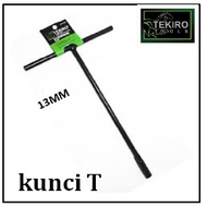 13-key T-key socket wrench Black T-socket wrench TEKIRO high quality