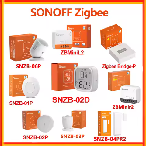 SONOFF ZBMinir2 Extreme Zigbee Smart Switch SNZB-06P SNZB-05P SNZB-04PR2 SNZB-03P SNZB-02P SNZB-01P 