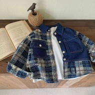Jacket boys spring and autumn, new style, children's autumn denim jacket, children's clothing, fall 
