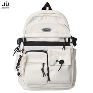 กระเป๋านักเรียน Just Star ที่เรียบง่ายสไตล์ญี่ปุ่นกระเป๋านักเรียนความจุขนาดใหญ่ที่ใช้งานได้อเนกประสงค์