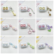 cartoon cute keychain case For Soundcore Liberty5 /4nc P40i P30i C30i Case Silicone headphone Cover 