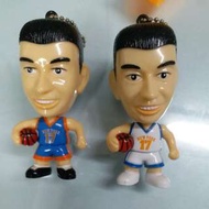 玩具TOY NBA basketball player 林書豪 JEREMY LIN bobble head figure doll 搖頭 公仔 匙扣key ring 掛飾Pendant NlKE 籃