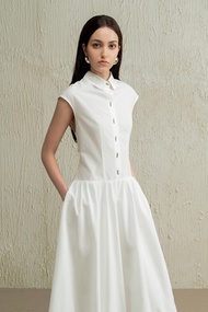 [DEXUS] ĐẦM/VÁY SƠ MI SÁT NÁCH DÁNG BÍ GILA DRESS - DXV70430