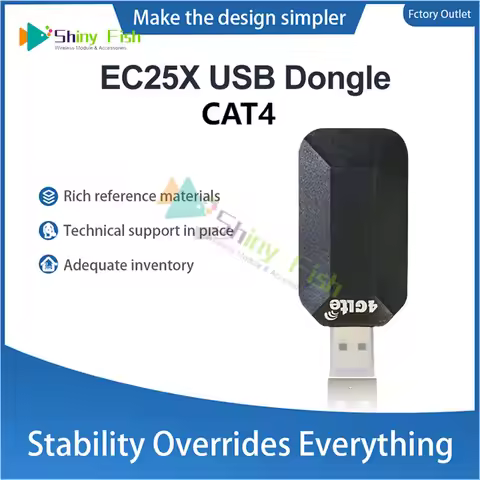 Quectel EC25-E LTE Cat 4 Module EC25-EFA LTE USB Dongle INSIM With Case&Internal Antenna USB2.0 Uplo