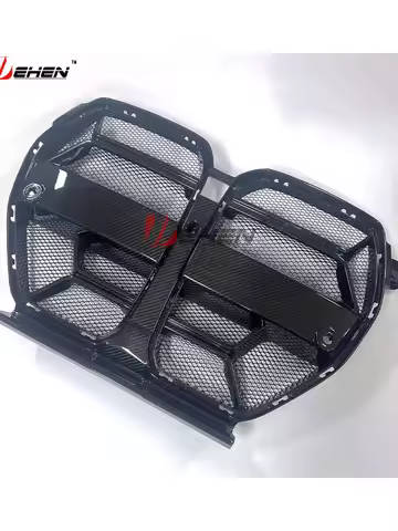Bumper Racing Grills For BMW G80 G81 M3 G82 G83 M4 2021-in Real Carbon Fiber Front Kidney Grille xDr