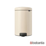 【Brabantia】NEWICON環保垃圾桶-20L月牙白