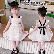Halloween Filipiniana dress for kids Baby Girl Party princess Girls summer dress 2023 new Korean ver