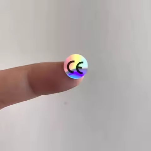 Hologram Sticker CE Certificated Label Sticker, Waterproof Laser For Electronic & Home Appliance ,Di