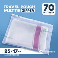 Travel Pouch Organizer Zip | Travel Pouch |Multipurpose Matte Pouch
