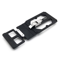 ไม้คู่มือสแควร์ 90 องศามุมขวาตําแหน่งแผ่นใช้งานร่วมกับ Festool/Makita/Milwaukee Track Saw Rail