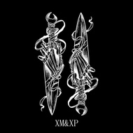 Gemini kunai Herbal Tattoo Stickers Half Sleeves Waterproof Long-Lasting Semi-Permanent Simulation