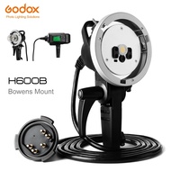 Godox AD-H600B H600B Portable 600Ws Flash Extension Head with Bowens Mount Connects ADfemale AD600B 