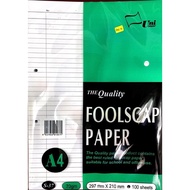 the quality foolscap paper A4