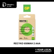 GP ReCyko 650mAh 2AAA Battery