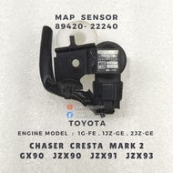 89420-22240 Map Sensor - Toyota 2.0L 1GFE 2.5L 1JZGE 3.0L 2JZGE Chaser Cresta Mark 2 GX90 JZX90 JZX9