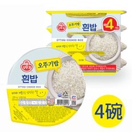 4個 韓國 微波叮叮 白米飯 即食飯 210g (平行進口貨品) 此日期或之前食用: 2026.6.7