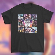 GTA VI GAME T-SHIRT - GTA 6 ROCKSTAR