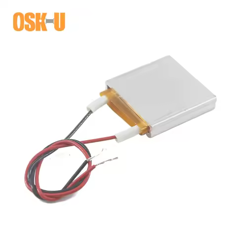 2PCS Thermostatic PTC Electric Heater Element 5V 30x30x6mm 40/70 Celsius Degree PTC Heating Element 