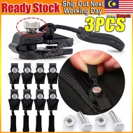 Universal Instant Zipper Replacement Slide Puller Zip Head Lock For Pants Jacket Dress Jeans Luggage