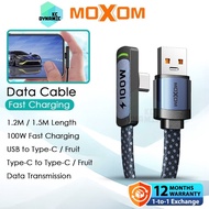 Moxom LX-CB888 90° Angle Data Cable 100W Fast Charging Cable Moxom LX-CB889 Gaming Cable Moxom LX-CB