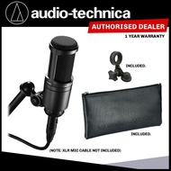 Audio-Technica AT2020 Condenser Microphone (XLR Mic) audio technica at2020 audio technica microphone