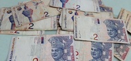 Malaysia RM2 Siri 8 Ahmad Don FINE  Wang Kertas Wang Antik Koleksi Duit Lama Mata Wang Wang Lama Antique Money Collection