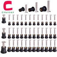 36 Pairs /M5/M6 Neoprene Well Nuts Rubber Well Nuts With Stainless Steel Screw Kayak Brass Copper Bo