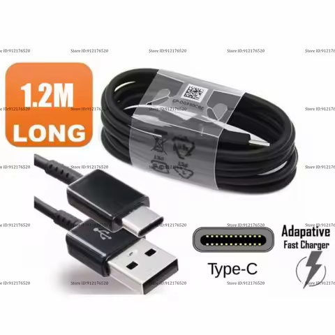 10-20Pcs 1.2m 4ft USB-C Type c USb Cable Fast Quick Charging Cables For Samsung S23 S24 S10 S20 S22 