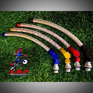 Oil hose Alloy engine cap tube minyak Hitam pipe minyak y15zr ysuku lc135 nvx nvx155 nmax rs150 dash