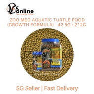 ZOO MED Natural Aquatic Turtle Food (Growth Formula) - 42.5g / 212g | Turtle Food