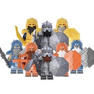 Lord of the Rings Minifigures Dwarf Warriors Block Toys