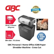 MESIN Paper Cutting Machine - GBC Personal X308 Paper Shredder (Cross Cut)