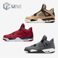 2026 Direct Connection Air Jordan 4 AJ4 Cool Grey Mouse Red Khaki Kasut Bola Keranjang Sukan Kasual 