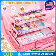 DIY Goo Card Set Three-layer Storage Box Hand Account Sticker Goo Card Sticker Goo Chuck Goo Card Cu