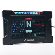 17cm Multi-Function Simulation Racing Car Instrument Touch Screen G2 Shift Flag Language Light Gear 