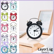 LAYOR Twin Bell Loud Mini Cute Creative Digital Clock