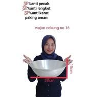 Concave Frying Pan No. 16/Non-Stick Skillet Thick Material Diameter 39cm Depth 14cm