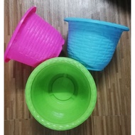 colour flower pot 24cm x 17cm